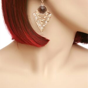 Fashion Chevron Dagle Earrings