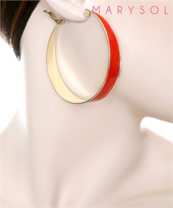 Fashion Assorted Hoop Earrings