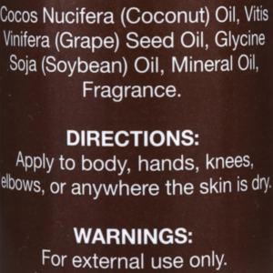 Spa Naturals Coconut Body Oil