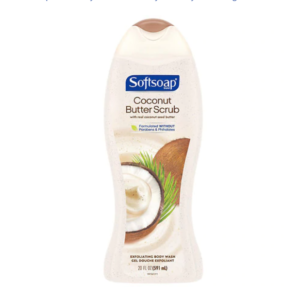 Soft soap Exfoliating Body Wash Scrub Coconut Butter